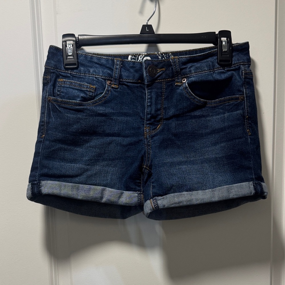 SO Dark Blue Jean Shorts for Women